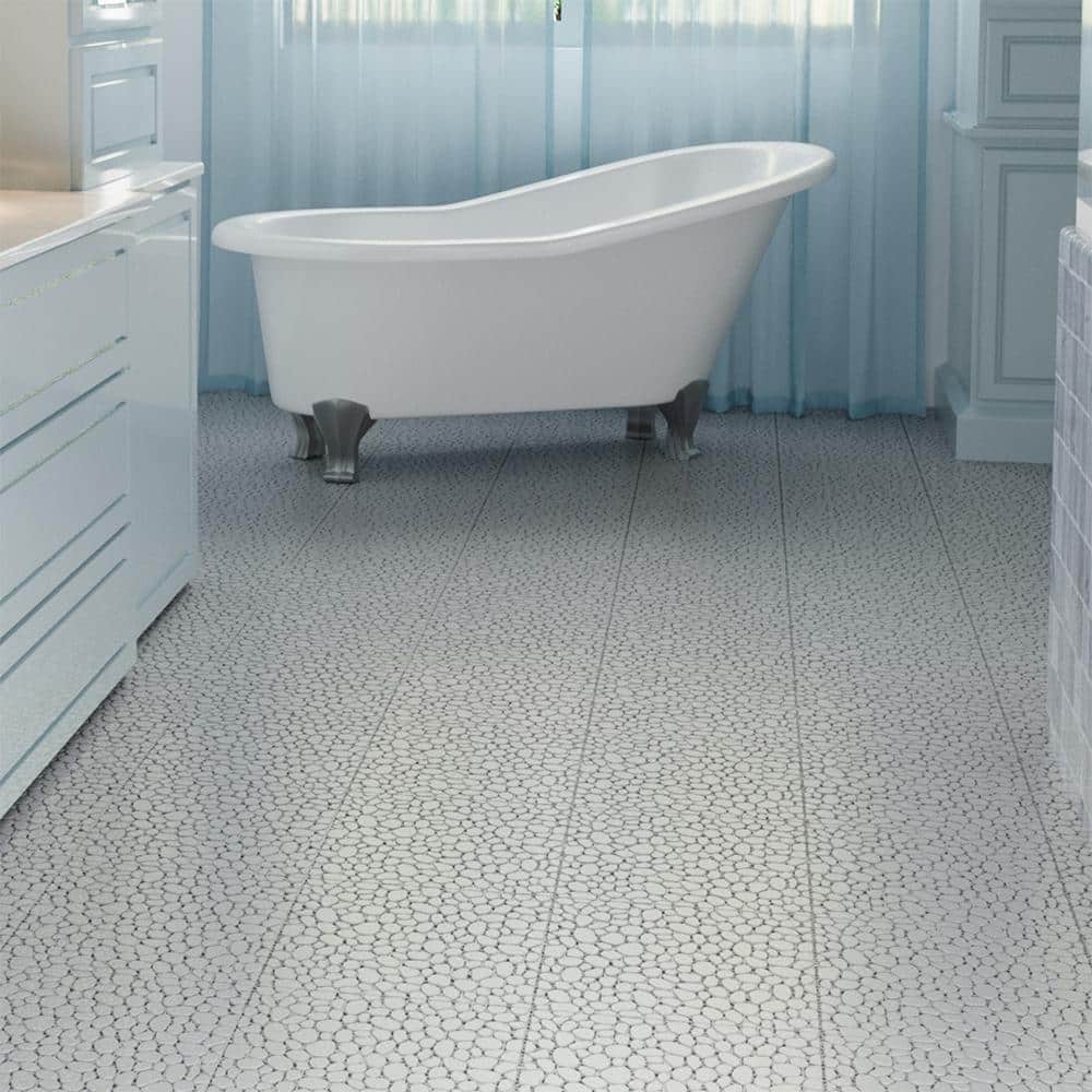 YOFE 1 ft. x 1 ft. All-Weather Outdoor Plastic Composite Interlocking Deck Tiles in Gray, Waterproof, Anti-Slip (60 Per Case)