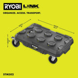 RYOBI LINK Rolling Base with LINK 3-Drawer Tool Box