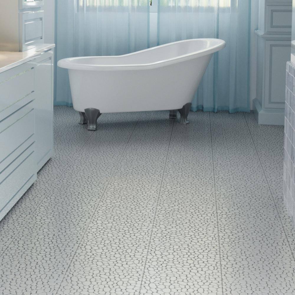 Tidoin Outdoor 1 ft. x 1 ft. Composite Deck Tile in Gray(24 Per Box)