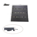 Tidoin Outdoor 1 ft. x 1 ft. Composite Interlocking Tile Deck Tile in Gray(36 Per Box)