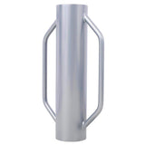 Tidoin 5.5 in. x 13 in. x 23.5 in. Metal Heavy Duty Fence Post with Handle for Installing Fence Post