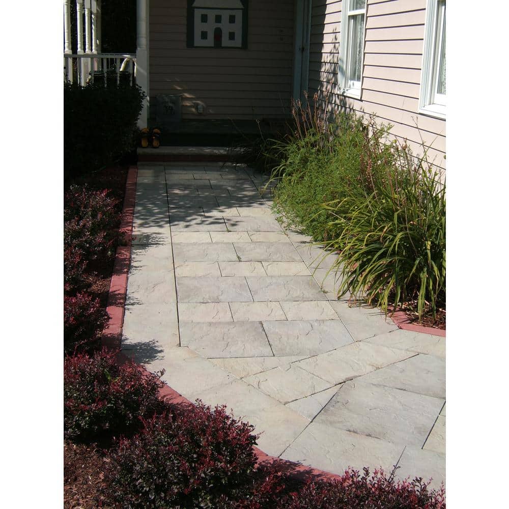 Nantucket Pavers Yorkstone 24 in. x 24 in. Gray Variegated Concrete Paver (22-Pieces/88 sq. ft./Pallet)