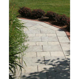 Nantucket Pavers Patio-on-a-Pallet 10 ft. x 10 ft. Concrete Gray Variegated Basket Weave Yorkstone Paver (37 Pieces/100 Sq. Ft.)