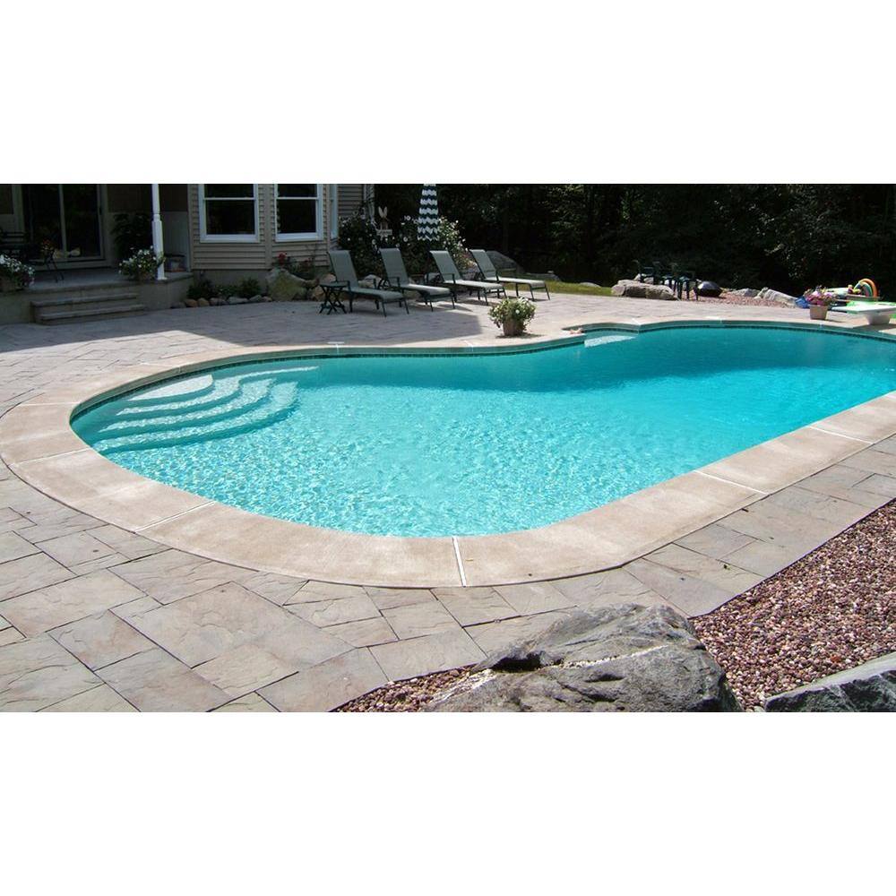 Nantucket Pavers Patio-on-a-Pallet 12 in. x 12 in. Concrete Gray Variegated Traditional Yorkstone Paver (100 Pieces/100 Sq Ft)