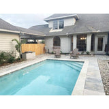 Nantucket Pavers Patio-on-a-Pallet 18 in. x 18 in. Concrete Gray Variegated Traditional Yorkstone Paver (64 Pieces/144 Sq Ft)