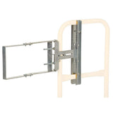 Vestil 3.6875 in. x 24 in. x 34.75 in. Galvanized Steel Self-Closing Steel Fence Gates