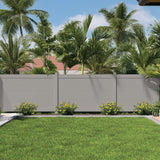 Barrette Outdoor Living Gray Vinyl Line Post - 5 in. x 5 in. x 108 in.