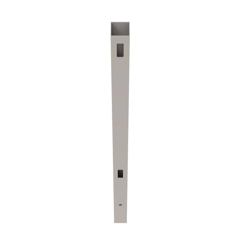 Barrette Outdoor Living Bryce Gray Vinyl Fence Corner Post