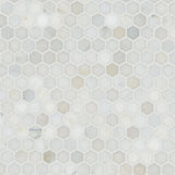 MSI Greecian White Mini Hexagon 12 in. x 12 in. x 10mm Polished Marble Mesh-Mounted Mosaic Tile (10 sq. ft. / Case)