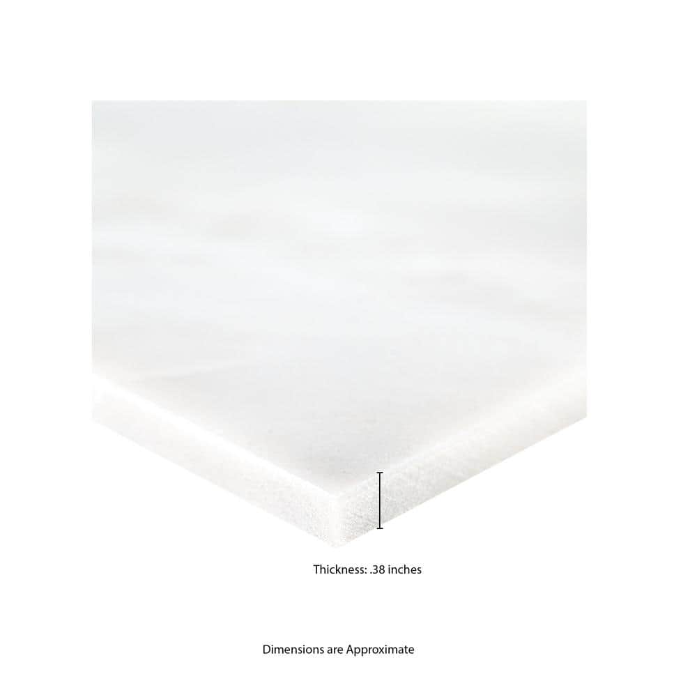 MSI Greecian White 12 in. x 24 in. Polished Marble Floor and Wall Tile, 10 sq. ft. per Case
