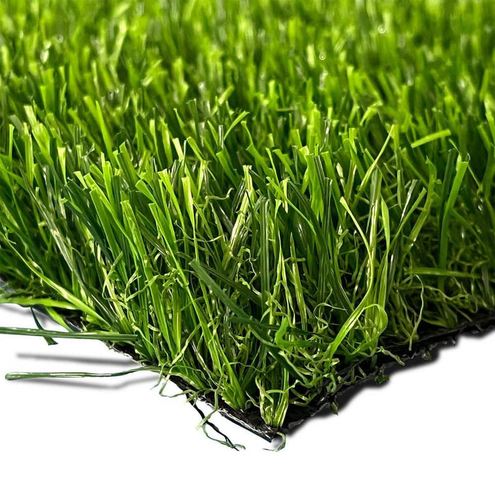 Agfabric 6 ft. x 8 ft. Green Artificial Grass Carpet 1.18 in. Mat for Outdoor Garden Landscape Balcony Dog Grass Rug