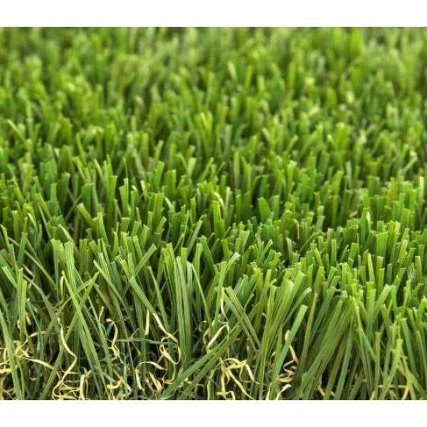 COLOURTREE Mastiff 45 8 ft. Wide x Cut to Length Green Artificial Grass Carpet