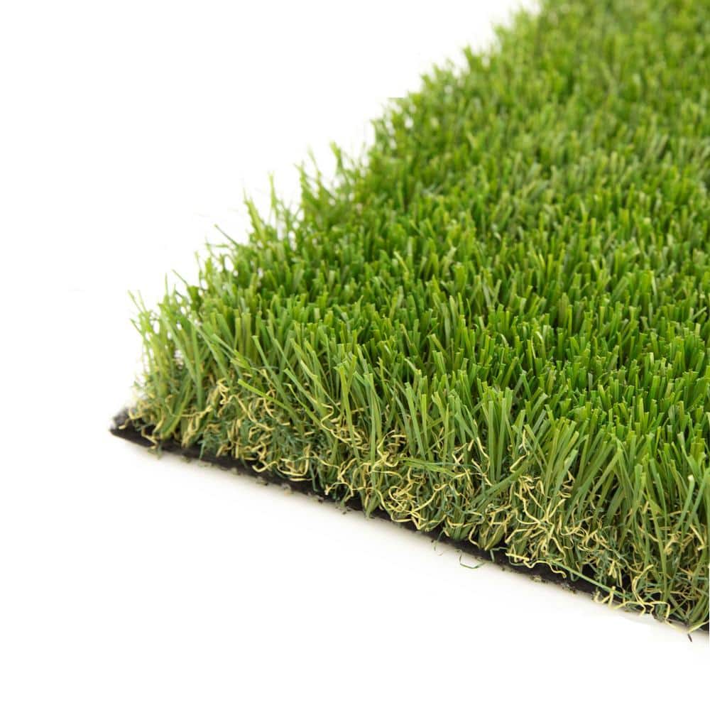 COLOURTREE Mastiff 45 8 ft. Wide x Cut to Length Green Artificial Grass Carpet