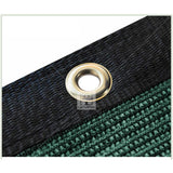 COLOURTREE 4 ft. x 150 ft. Green Privacy Fence Screen HDPE Mesh Windscreen with Reinforced Grommets for Garden Fence (Custom Size)