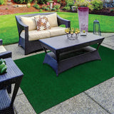 Foss Fairway Green 6 ft. x 8 ft. Green Artificial Grass Rug