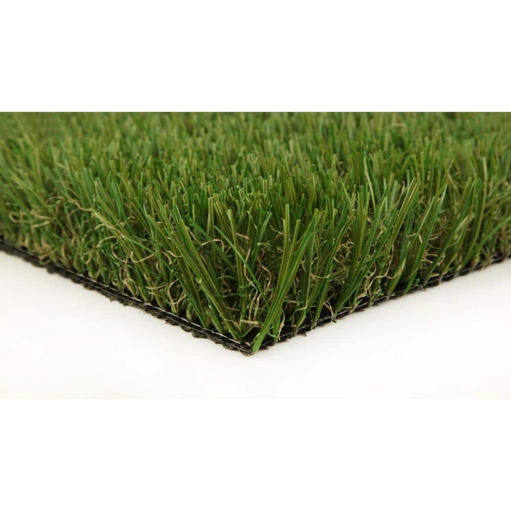 GREENLINE ARTIFICIAL GRASS Classic Pro 82 Fescue 15 ft. x 25 ft. Green Artificial Grass Rug