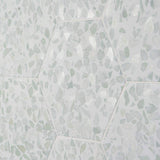 Ivy Hill Tile Fusion Hex Green Terrazzo 9.13 in. x 10.51 in. Matte Porcelain Floor and Wall Tile (8.07 sq. ft./Case)