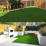 LITA Greenfield 4 ft. x 20 ft. Green Artificial Grass Turf