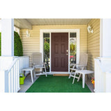 Nance Carpet and Rug Verano 12 ft. Wide x Cut to Length Green Artificial Grass