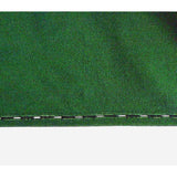 68 in. x 50 ft. Green Mesh Fabric Privacy Fence Screen with Integrated Button Hole