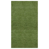 Sweet Home Stores Meadowland Collection Waterproof Solid Indoor/Outdoor 7 ft. x 12 ft. Green Artificial Grass Area Rug
