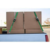 Keeper Chrome 16 ft. x 1.25 in. Ratchet Tie-Down Straps, 1,000 lb WLL (2-Pack)