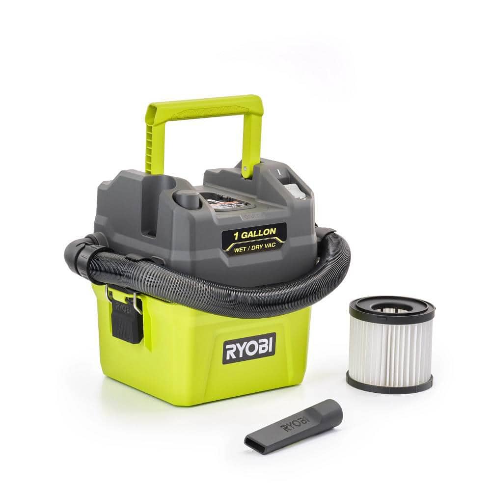 RYOBI ONE+ 18V Cordless 1 Gal. Wet/Dry Vacuum (Tool Only)