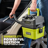 RYOBI ONE+ 18V Cordless 1 Gal. Wet/Dry Vacuum (Tool Only)