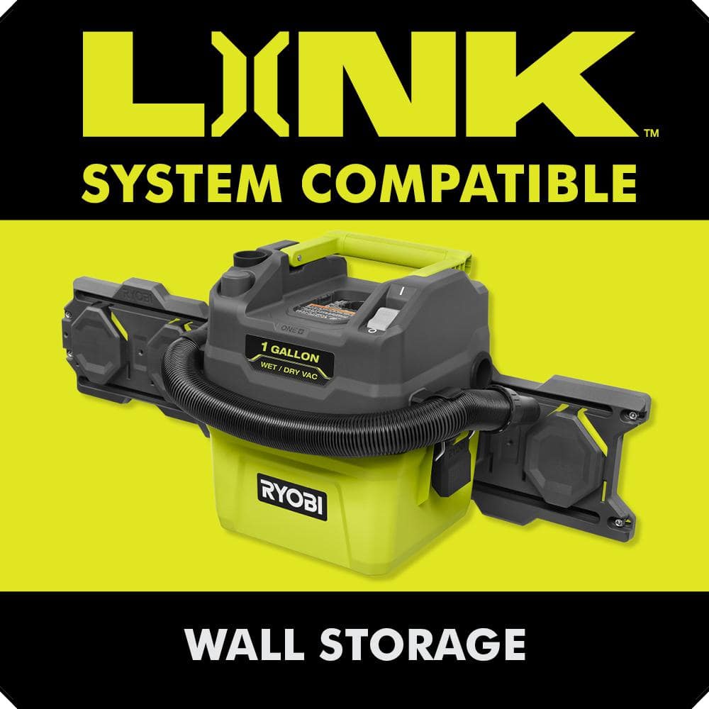RYOBI ONE+ 18V Cordless 1 Gal. Wet/Dry Vacuum (Tool Only)