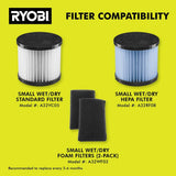 RYOBI ONE+ 18V Cordless 1 Gal. Wet/Dry Vacuum (Tool Only)