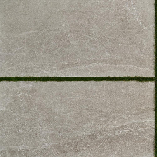 Ivy Hill Tile LithoTech 23.62 in. x 47.24 in. 0.78 in. Greige Beige Matte Porcelain Floor Paver Tile (7.74 sq. ft./Each)