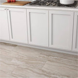 Marazzi Vettuno Greige 12 in. x 24 in. Glazed Porcelain Floor and Wall Tile (15.6 sq. ft. / case)
