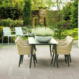Alpe Greige 24 in. x 24 in. x 3/4 in. Stone-Look Porcelain Outdoor Paver Tile