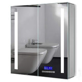 ALFI BRAND 26 in. W x 30 in. H Frameless Recessed or Surface Mount Medicine Cabinet with LED Light and Bluetooth
