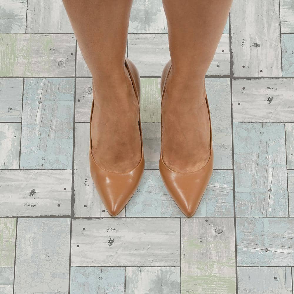 FloorPops Boardwalk 12 in. W x 12 in. L Peel and Stick Floor Vinyl Tiles (20 Tiles, 20 sq. ft. case)