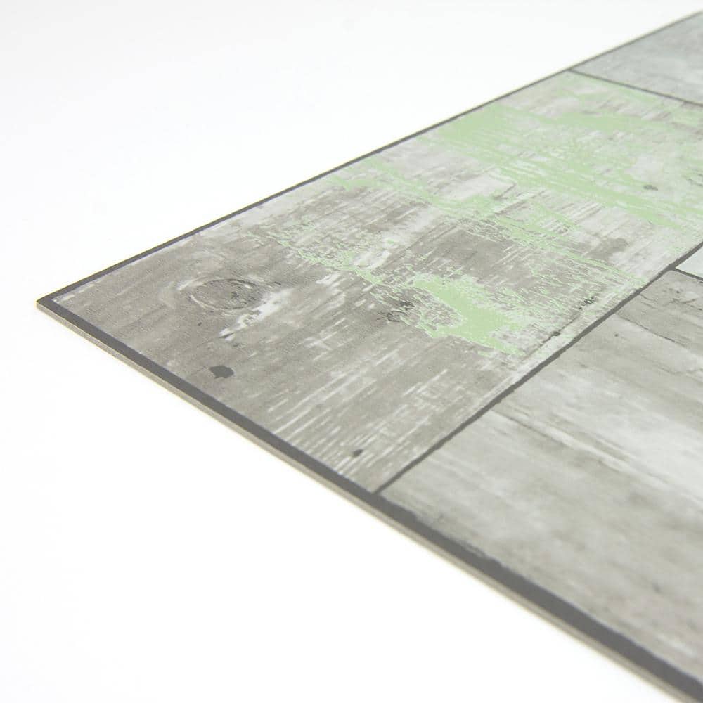 FloorPops Boardwalk 12 in. W x 12 in. L Peel and Stick Floor Vinyl Tiles (20 Tiles, 20 sq. ft. case)