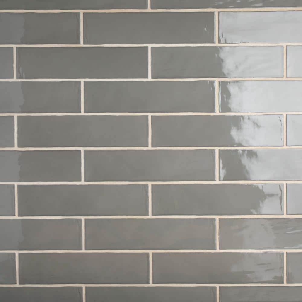 Chester Grey 3 in. x 12 in. Ceramic Subway Wall Tile (5.93 sq. ft. / Case)