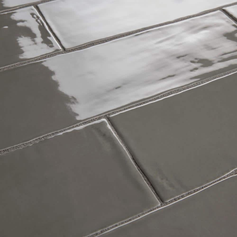 Chester Grey 3 in. x 12 in. Ceramic Subway Wall Tile (5.93 sq. ft. / Case)