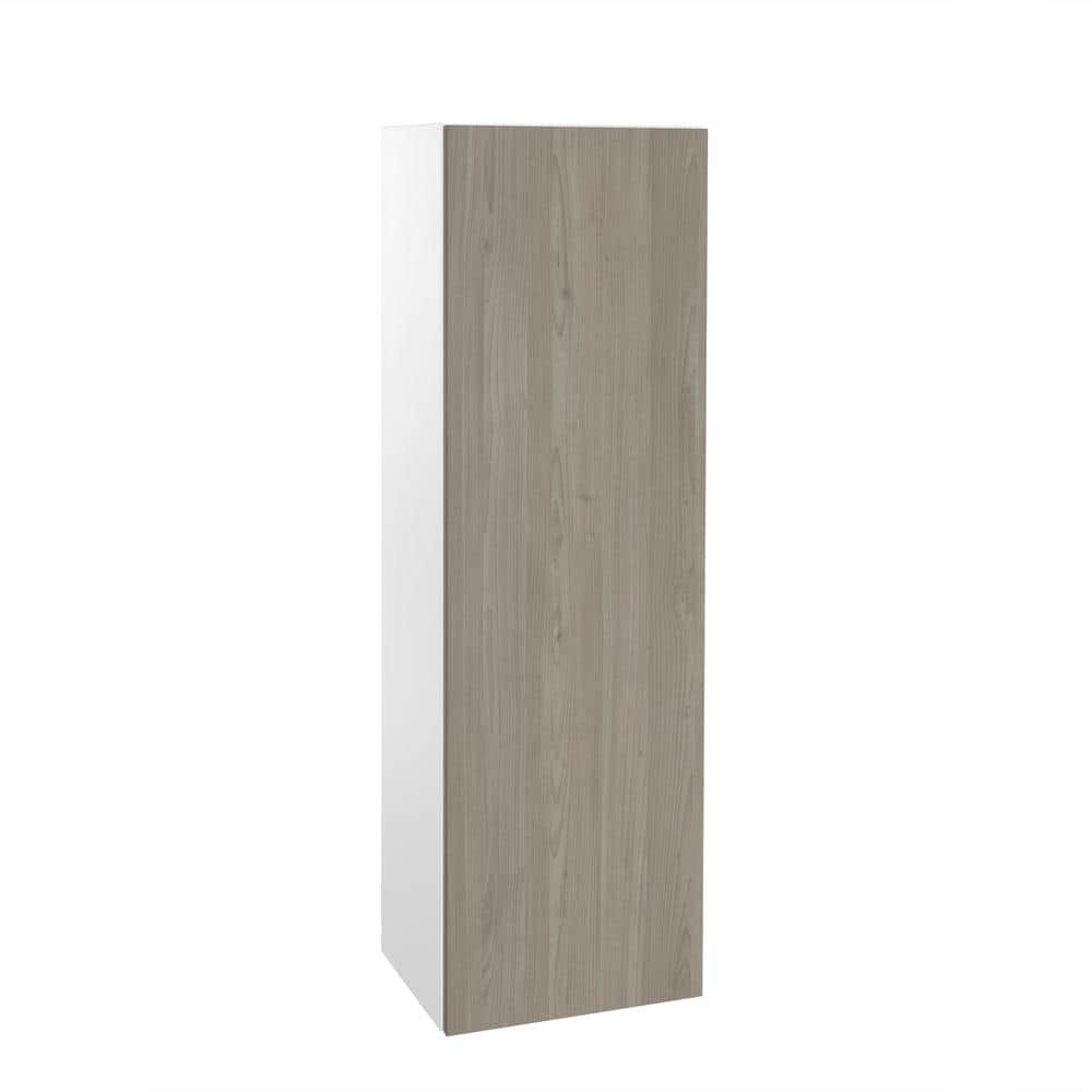 Cambridge Quick Assemble Modern Style, Grey Nordic 9 x 42 in. Wall Kitchen Cabinet (9 in. W x 12 D x 42 in. H)