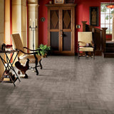Armstrong Grey Taupe Wood 12 in. x 12 in. Residential Peel and Stick Vinyl Tile Flooring (45 sq. ft. / case)
