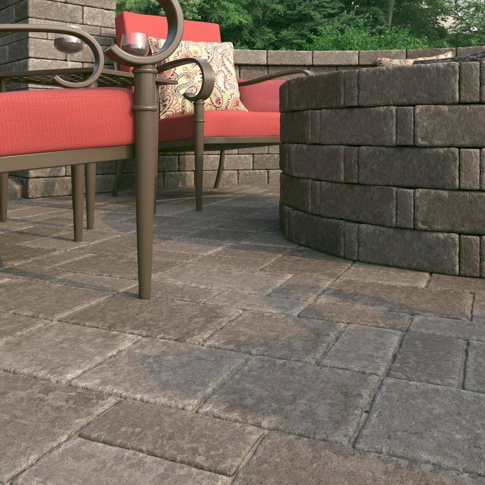 Pavestone RumbleStone Mini 7 in. x 3.5 in. x 1.75 in. Greystone Concrete Paver (576 Pcs. / 98 Sq. ft. / Pallet)
