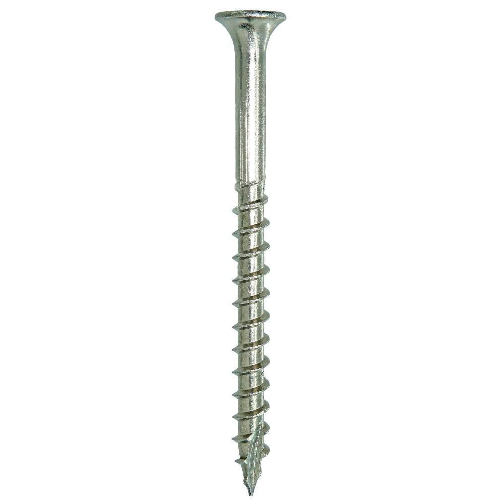 Grip-Rite #10 x 2-1/2 in. 305 Stainless Steel Star Drive Bugle Head Coarse Thread Deck Screws 5 lb. Box