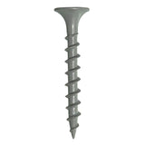 Grip-Rite #8 x 1-1/4 in. #2 Phillips Bugle Head Coarse Thread Coated Exterior Screws 1 lb. Box