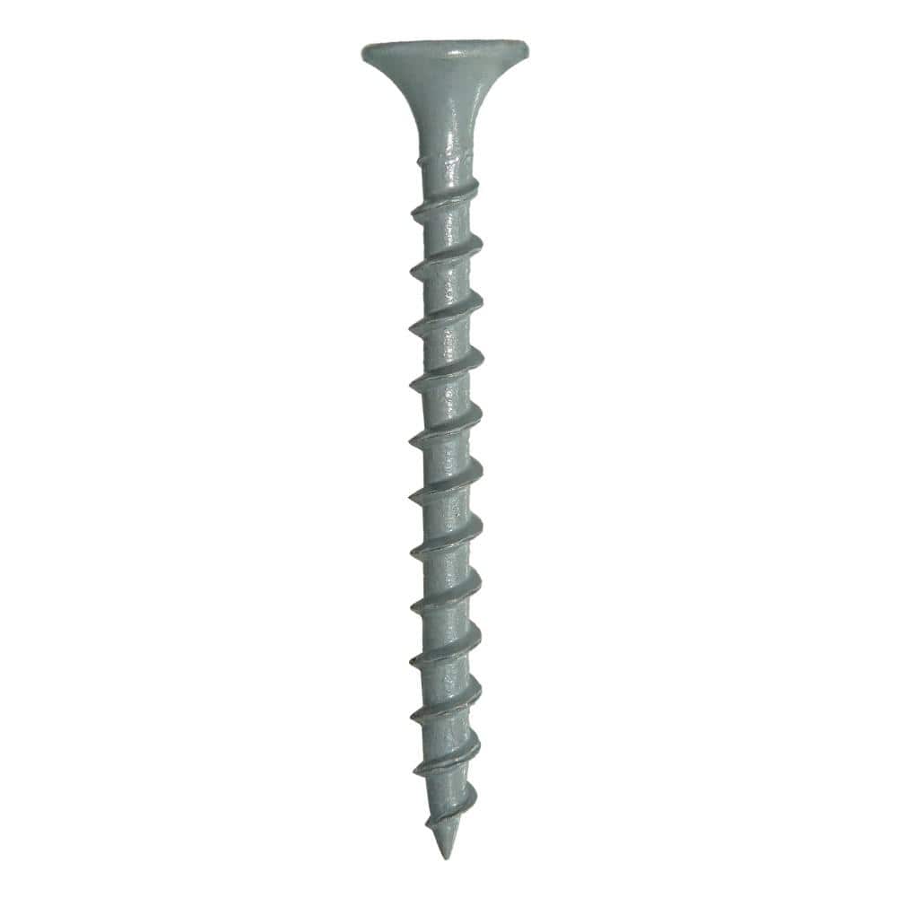 Grip-Rite #8 x 1-5/8 in. #2 Phillips Bugle Head Coarse Thread Coated Exterior Screws 5 lb. Box