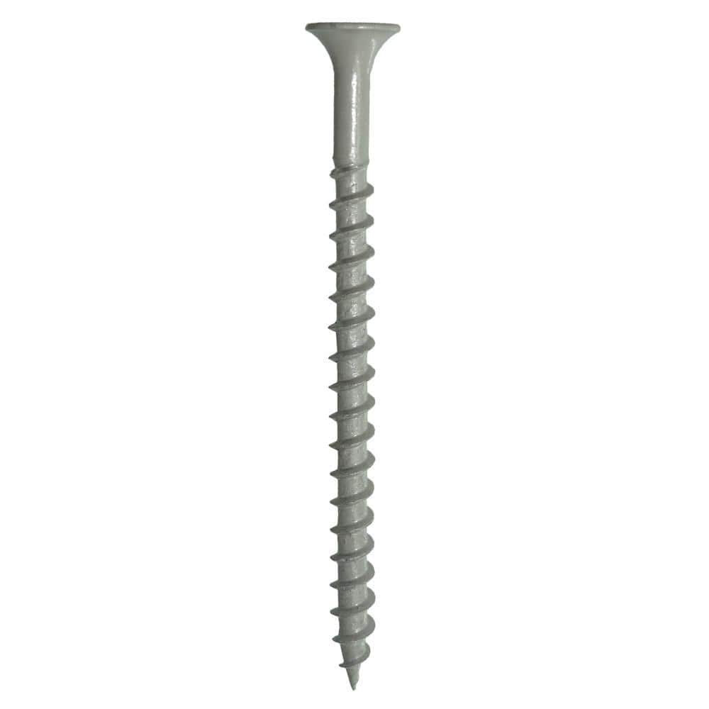 Grip-Rite #9 x 2-1/2 in. #2 Phillips Bugle Head Coarse Thread Coated Exterior Screws 25 lb. Box