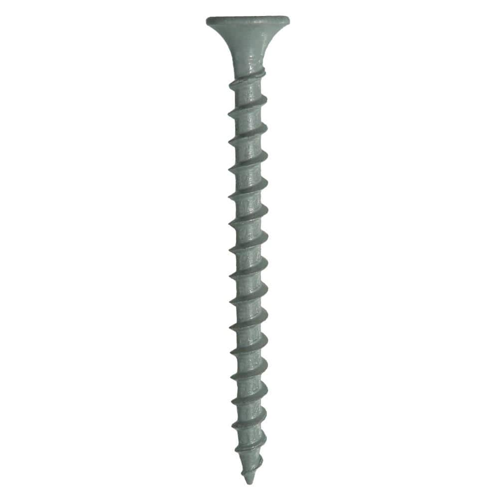 Grip-Rite #8 x 2 in. #2 Phillips Bugle Head Coarse Thread Coated Exterior Screws 5 lb. Box