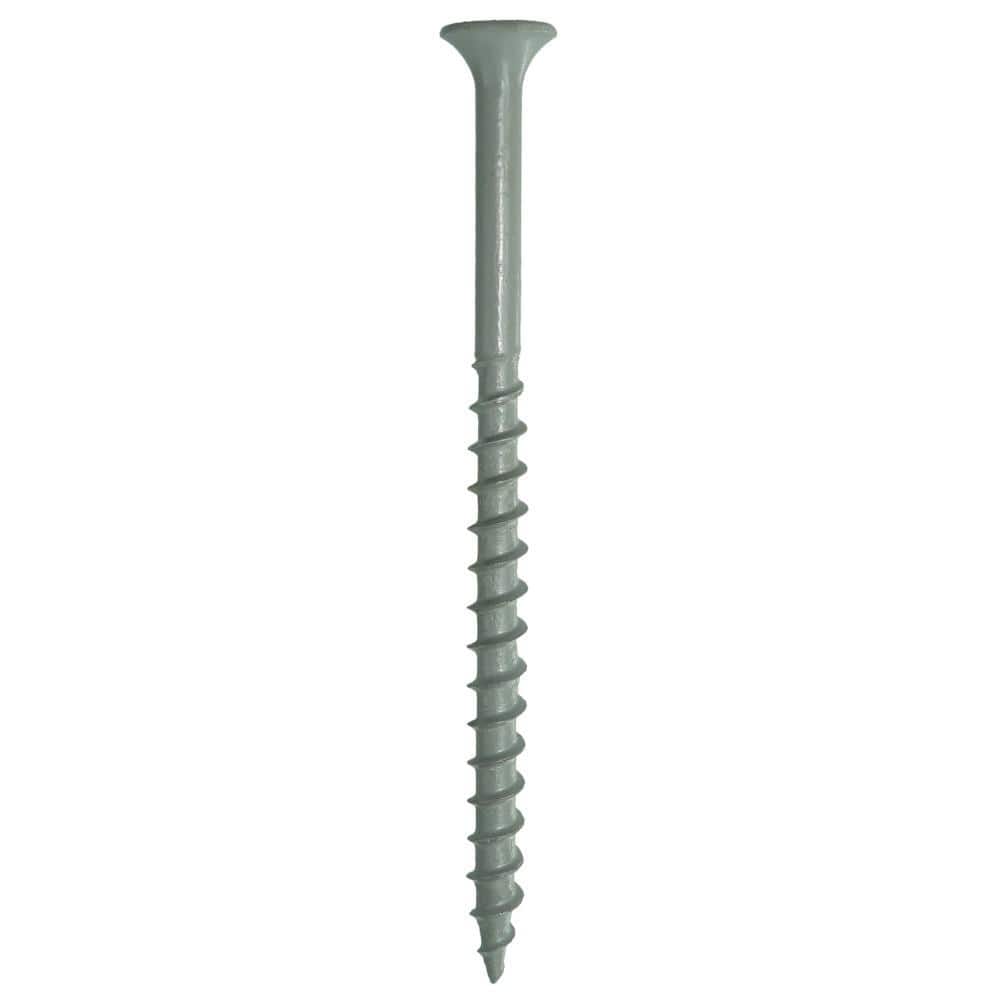 Grip-Rite #9 x 3 in. #2 Phillips Bugle Head Coarse Thread Coated Exterior Screws 25 lb. Box