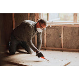 Grip-Rite Stone Wool Insulation Knife – Serrated Stainless Steel Blade, Red Handle (GRKNIFE)