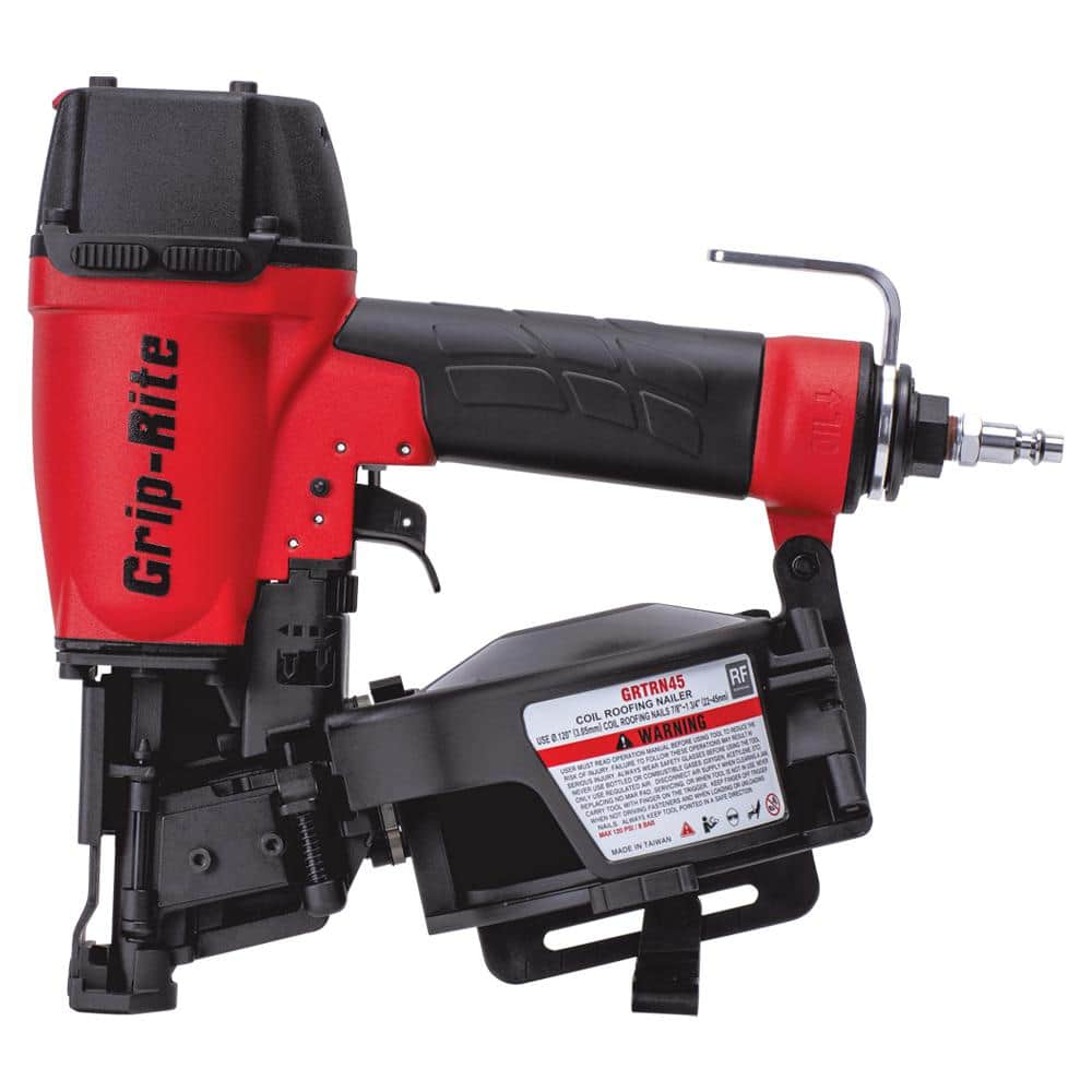 Grip-Rite GR 15-Degree 1-3/4 in. Coil Roofing Nailer