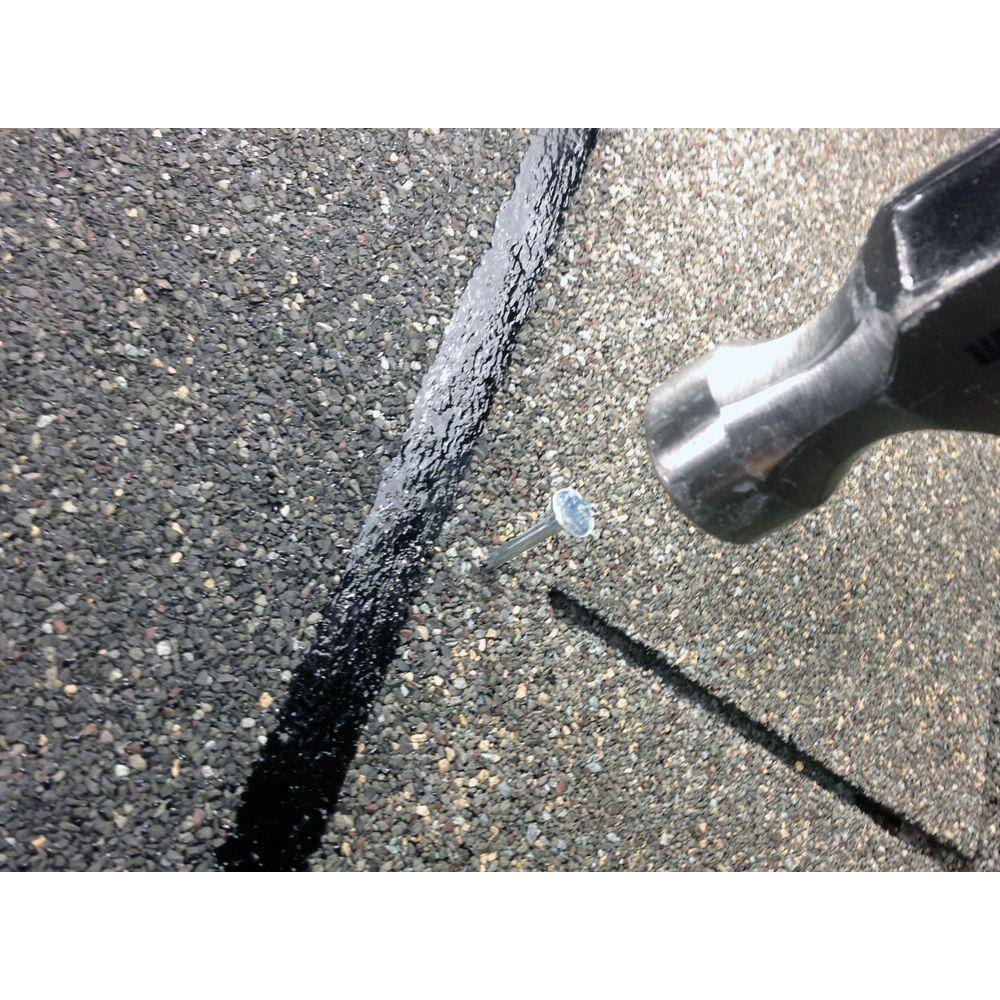 Grip-Rite 1-1/2 in. Electro-Galvanized Roofing Nails, Smooth Shank, 5 lb Box